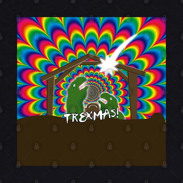 Merr-roary T-ReXmas! by ThisOnAShirt